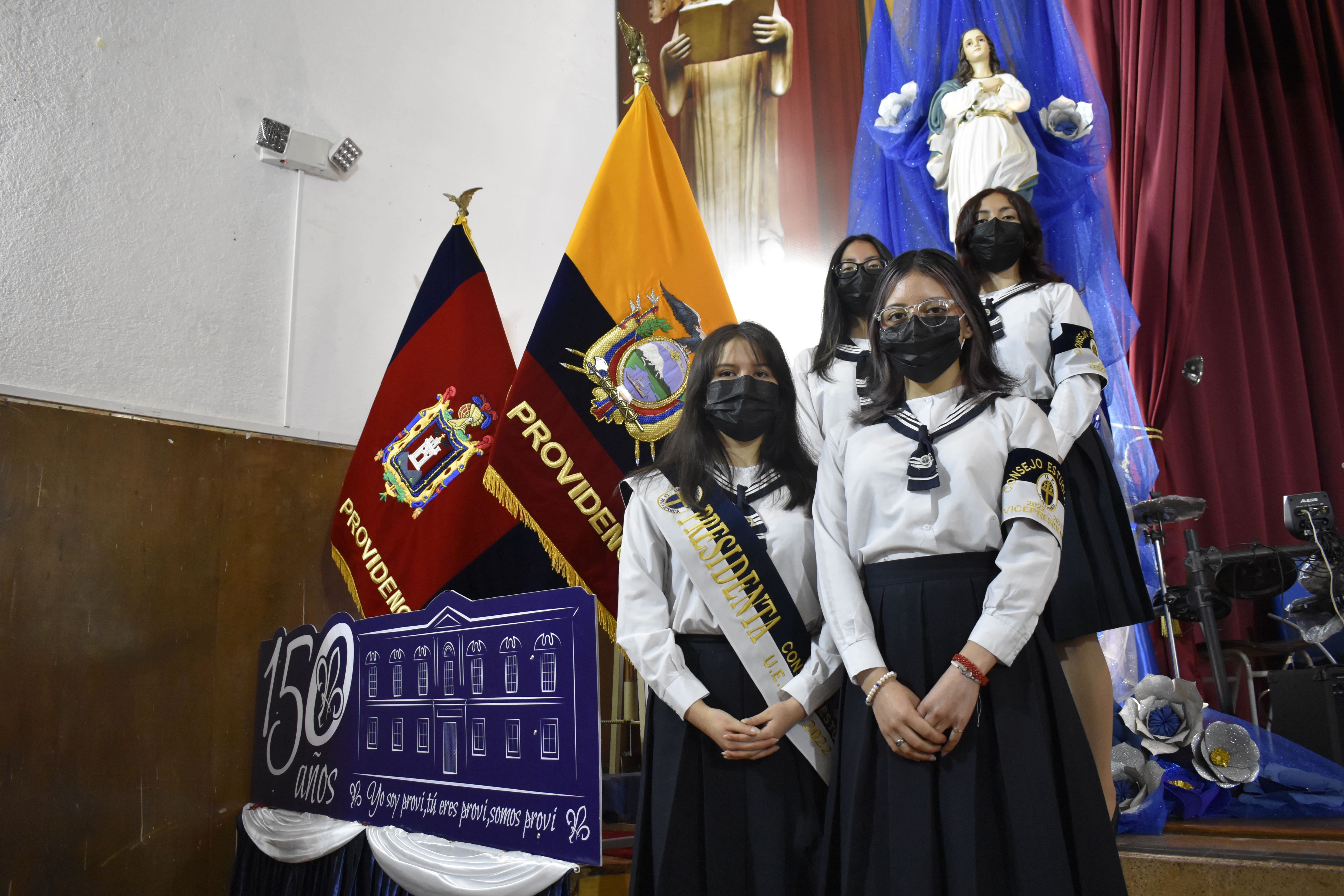 SEÑORITAS DEL CONSEJO ESTUDIANTL - AÑO LECTIVO 2022-2023